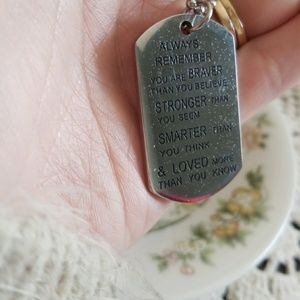 Dog tag pendant